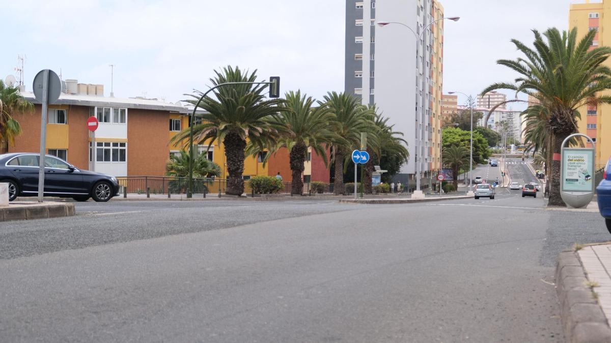 La Avenida de Escaleritas, en una imagen de archivo.