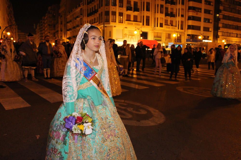 Así desfiló Clara María Parejo en la Ofrenda