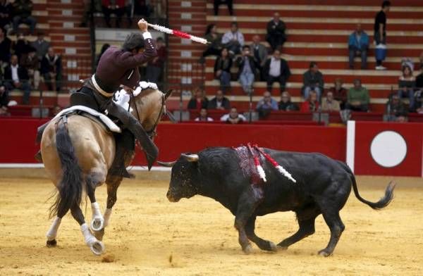 Vaquillas y rejones en la Feria San Jorge