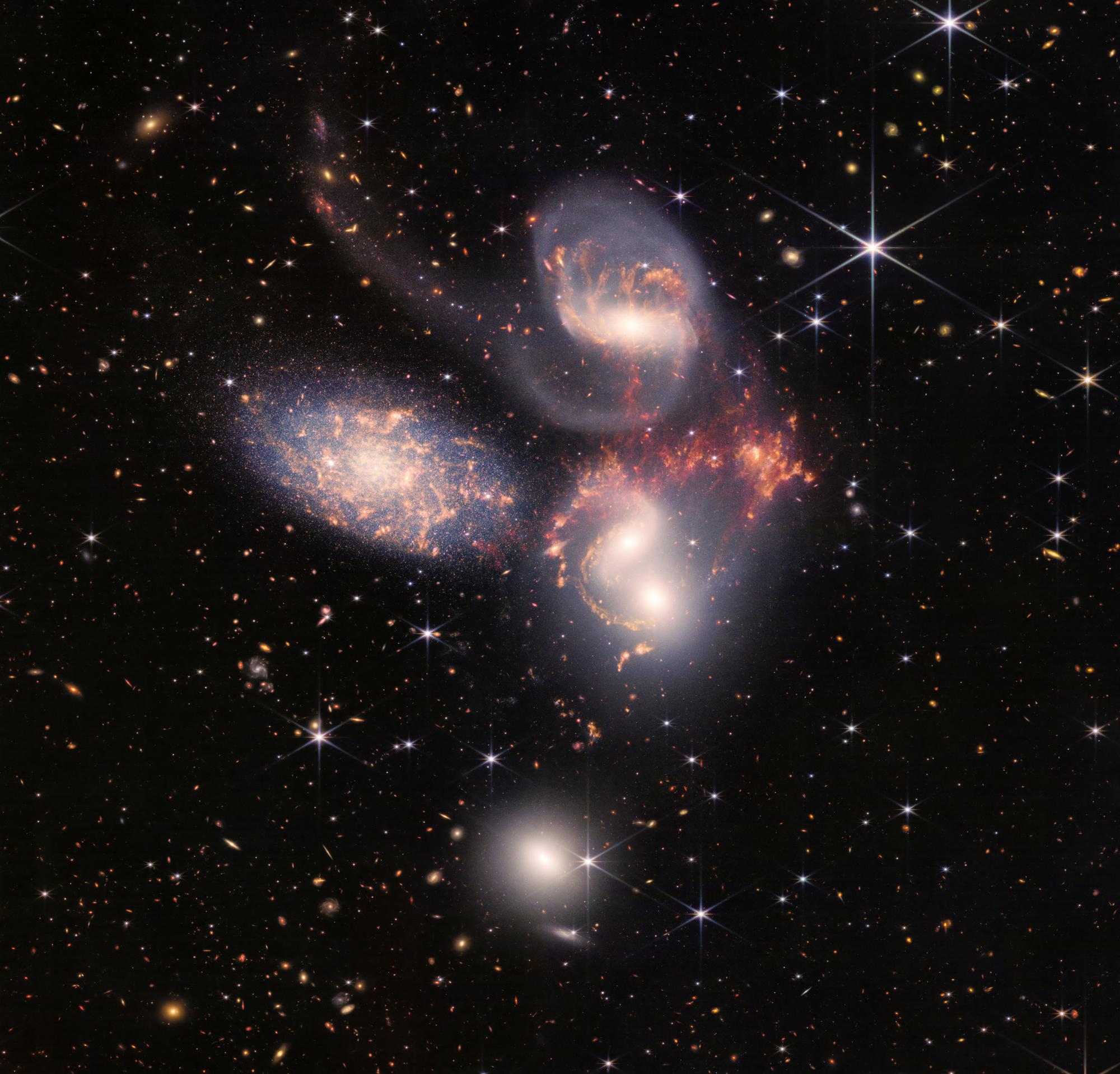 La imagen desvelada por el telescopio James Webb.
