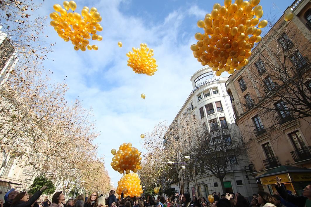 Escolares cordobeses contra el cáncer