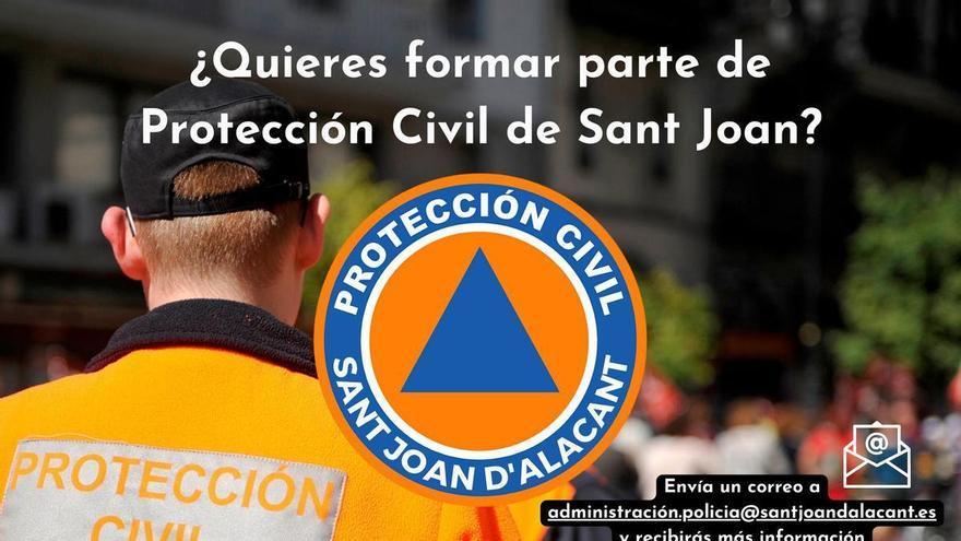 Sant Joan reactiva la agrupación de Protección Civil y convoca un proceso de selección