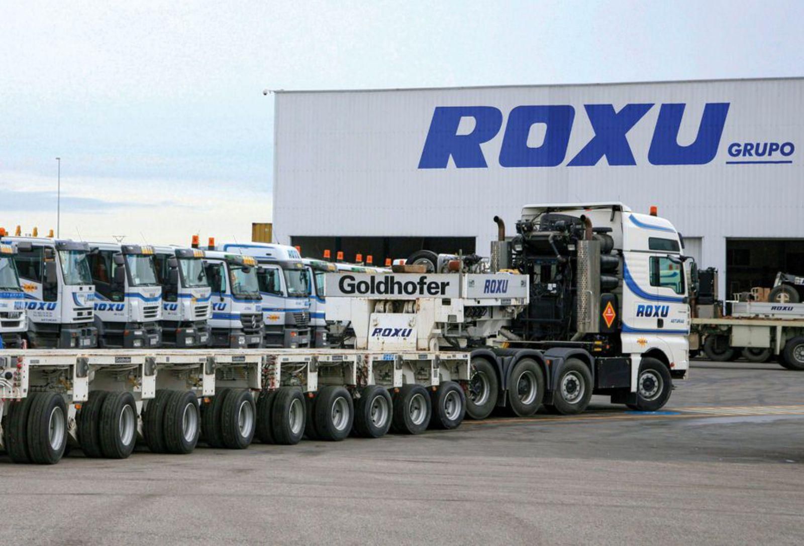 Algunos de los vehículos de Grupo Roxu | Cedida a Lne