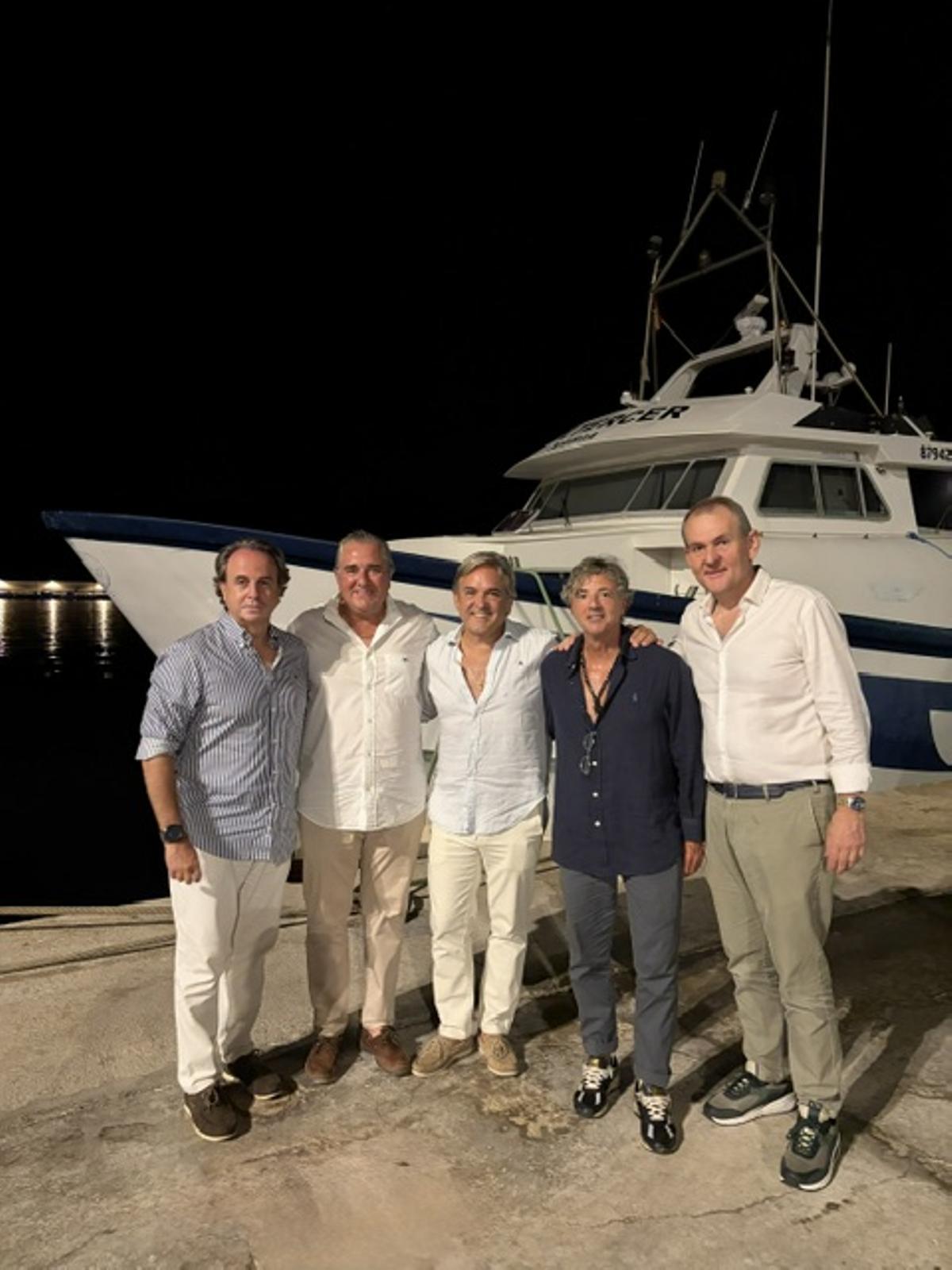 Luis Lillo, Carlos Fernández, Antonio Jordán , Vicente Olmos, Quique Torregrosa