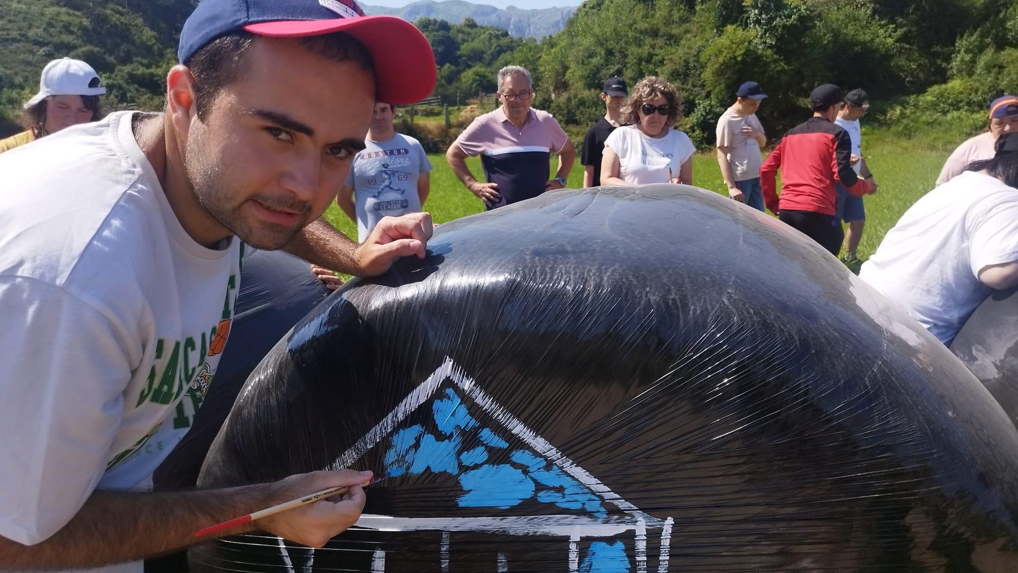 Explosión artística en los prados de Porrúa