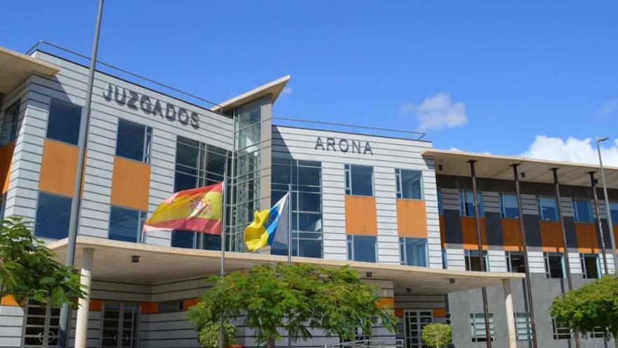 Imagen de archivo de los juzgados de Arona.