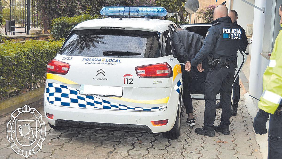 Los dos chicos fueron detenidos por la Policía Local de Manacor.