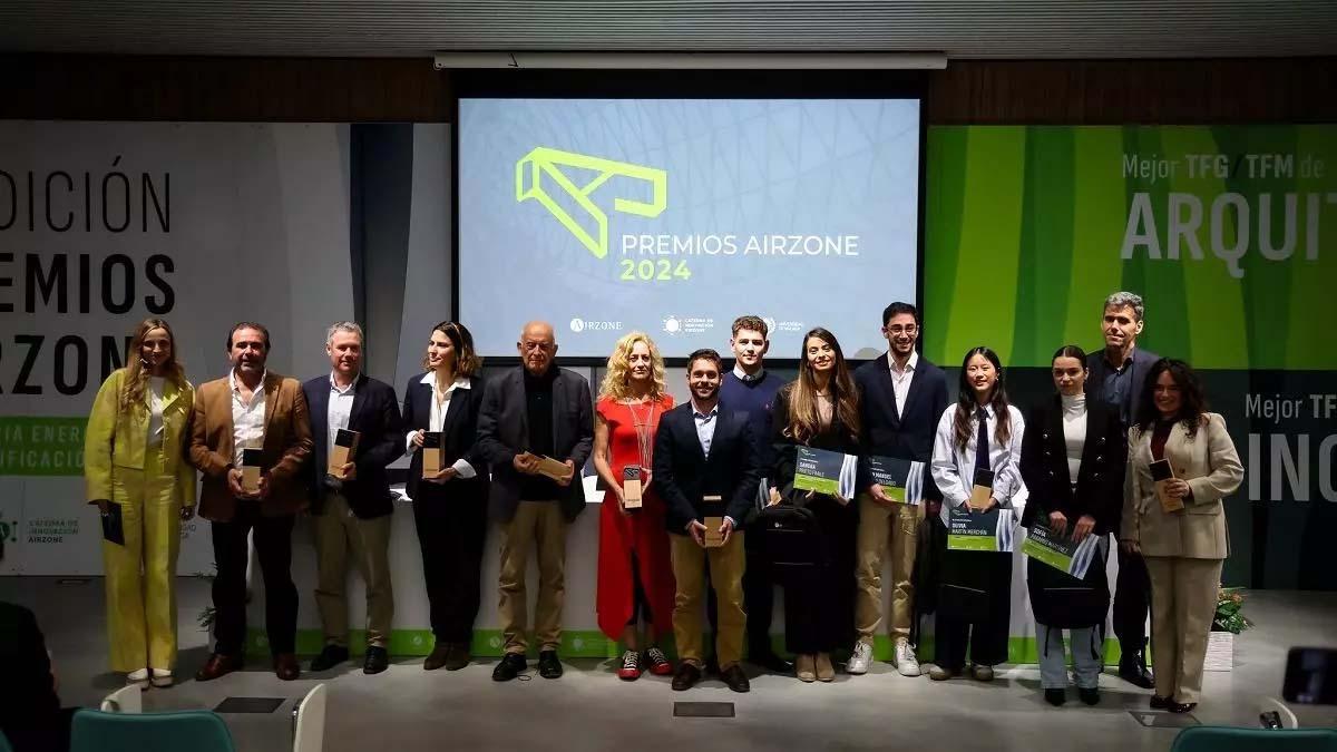 Premiados en la segunda edición de los Premios Airzone.