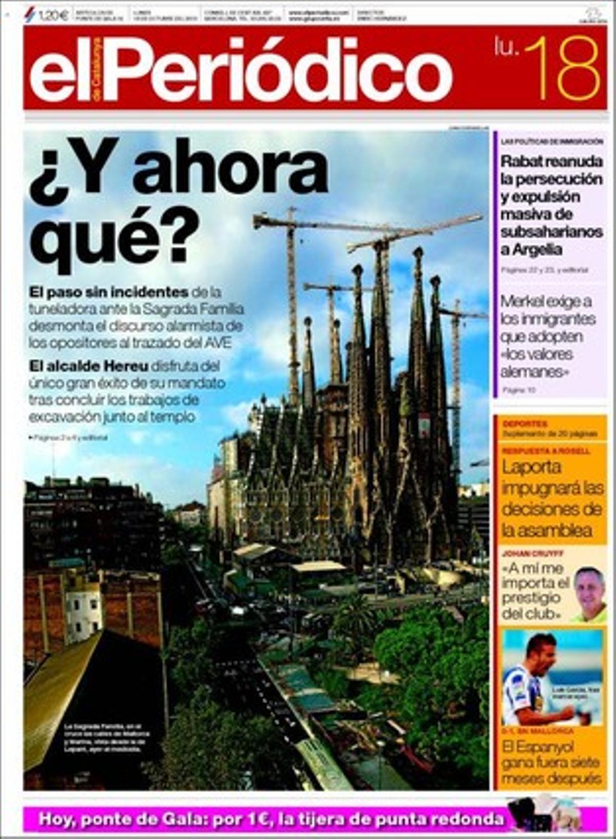 El Periódico de Catalunya, 18/10/2010