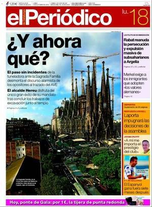 El Periódico de Catalunya, 18/10/2010