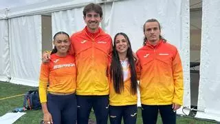 ¡Bronce de España en el novedoso 4x100 mixto!