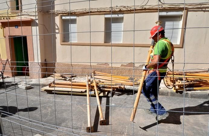 APUNTALADO DEMOLICIÓN CASA AGÜIMES EXPLOSIÓN