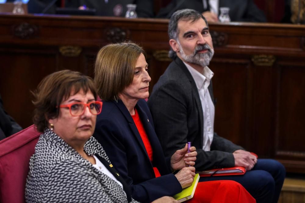 Els acusats del judici del Procés al Tribunal Suprem