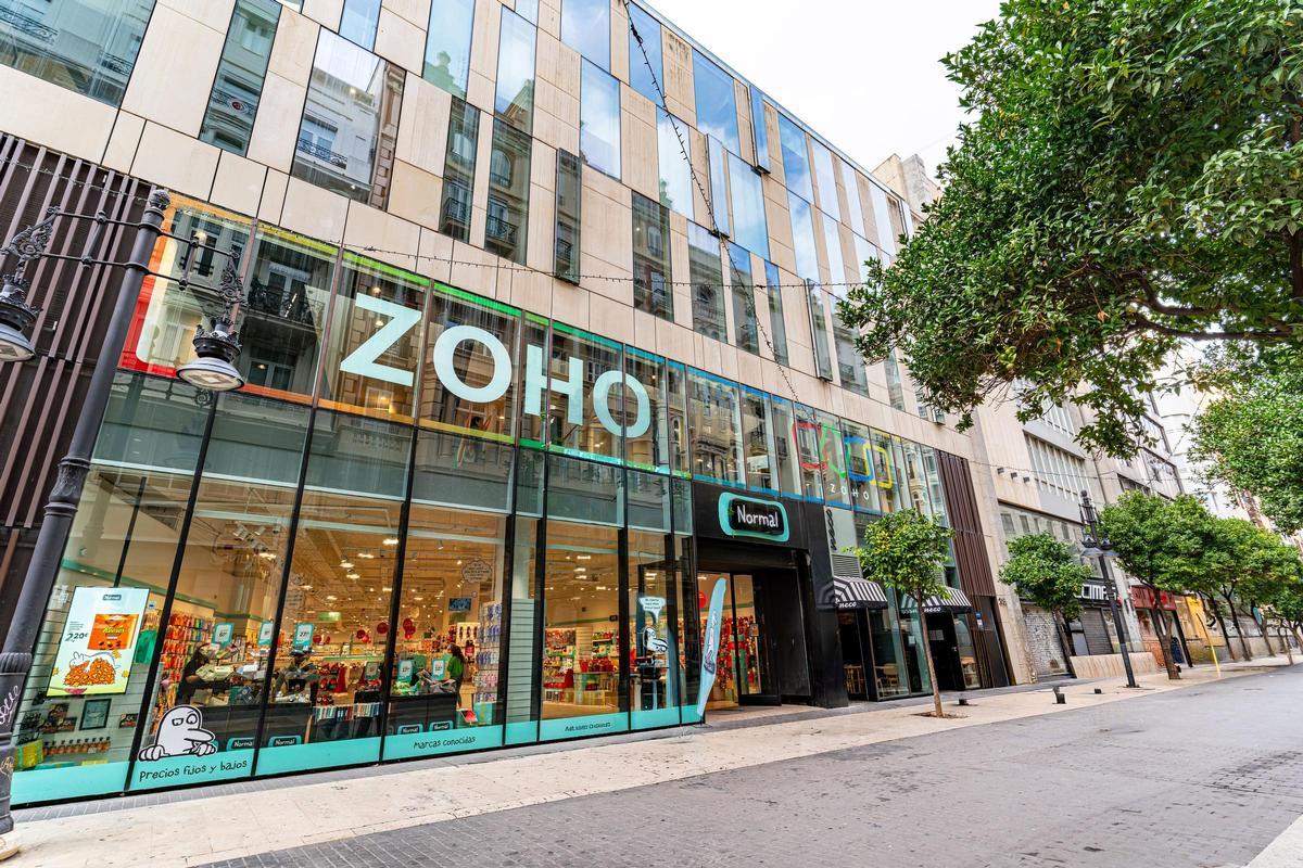 Oficinas que la tecnológica Zoho ha contratado en el paseo de Ruzafa de València.