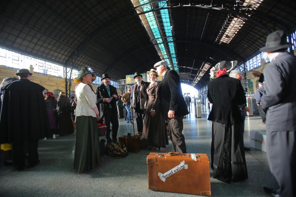 Protesta de Teruel Existe en València