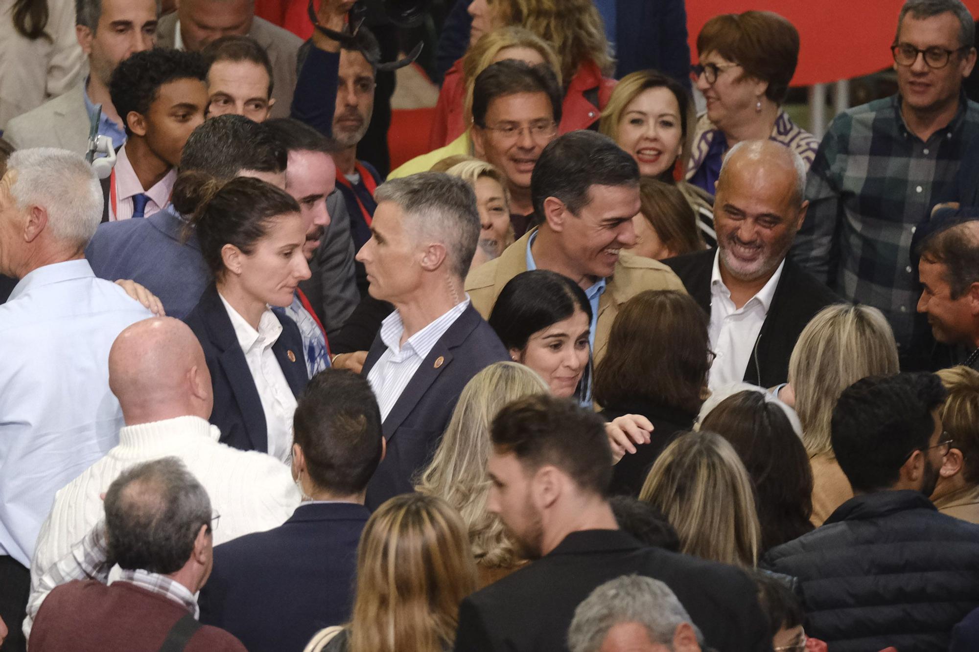 Mitin de Pedro Sánchez en Las Palmas de Gran Canaria