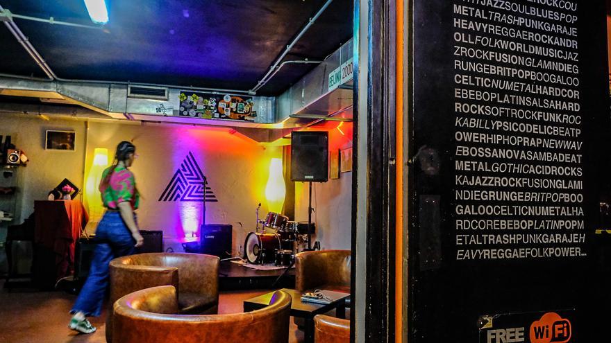 Buganvilla Studio, un adalid de la música y la cultura en un sótano de Guanarteme
