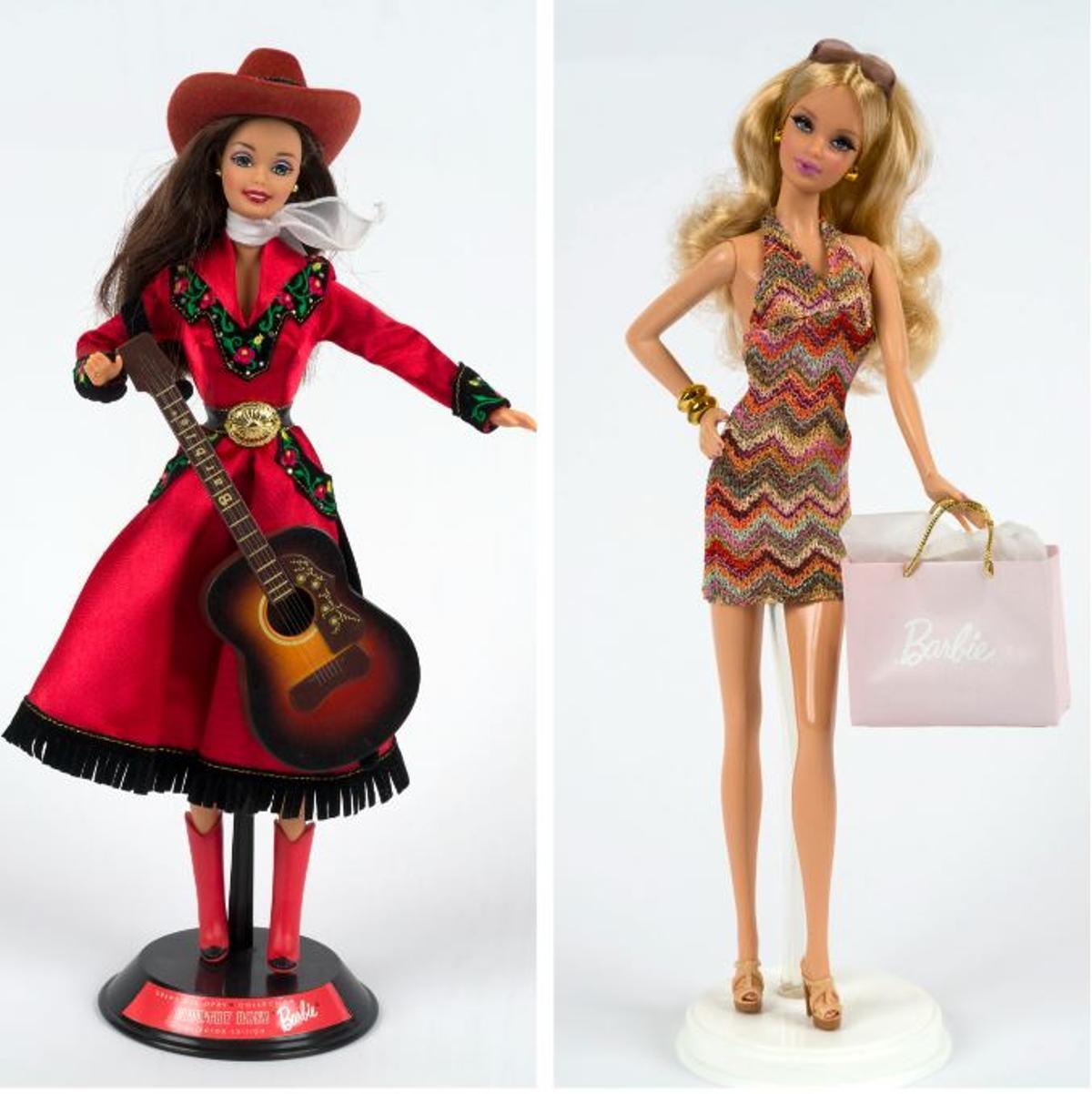 Les Barbies Country Rose i City Shopper.