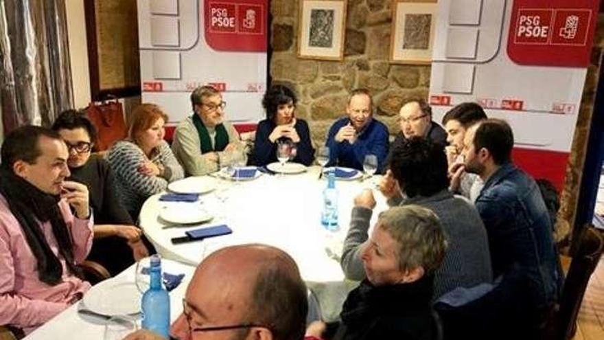 Asamblea socialista celebrada el sábado. // FdV