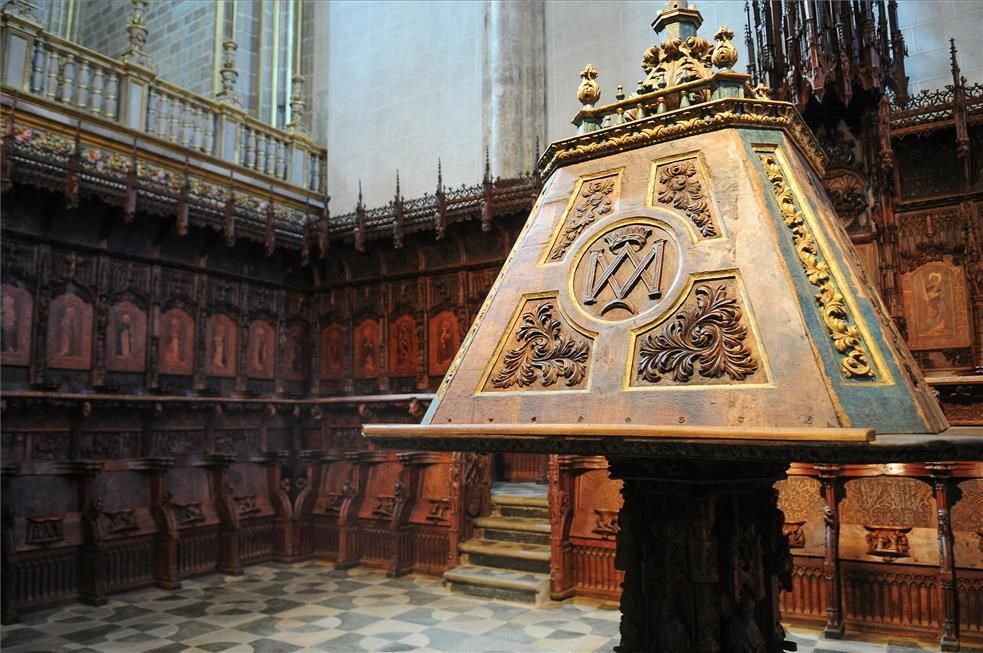 La restauración de la sillería del coro de la catedral de Plasencia