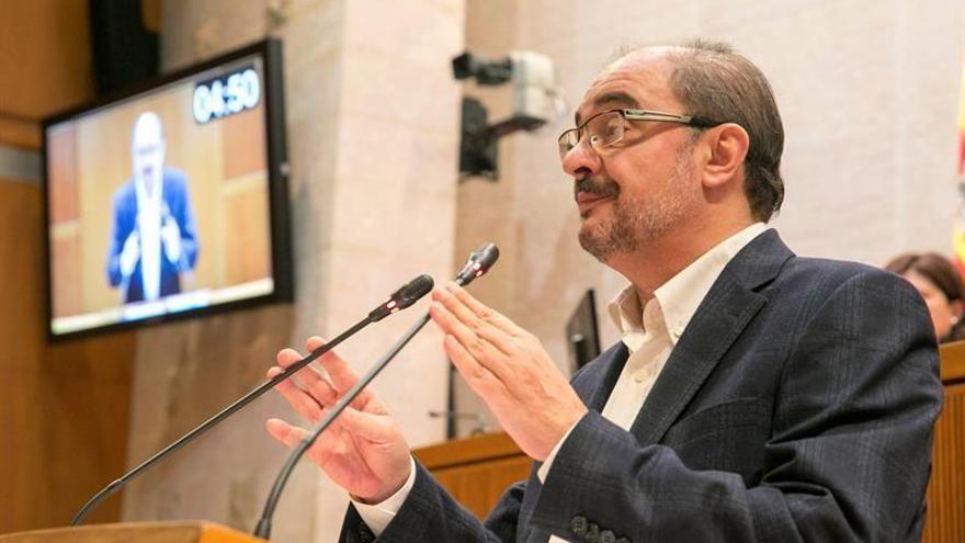 Lambán: &quot;El PSOE debe desentenderse de C&#039;s y recuperar su programa original&quot;