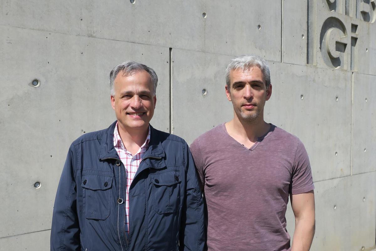 Los investigadores del IDBIGI José Manuel Fernández-Real y Jordi Mayneris-Perxachs.