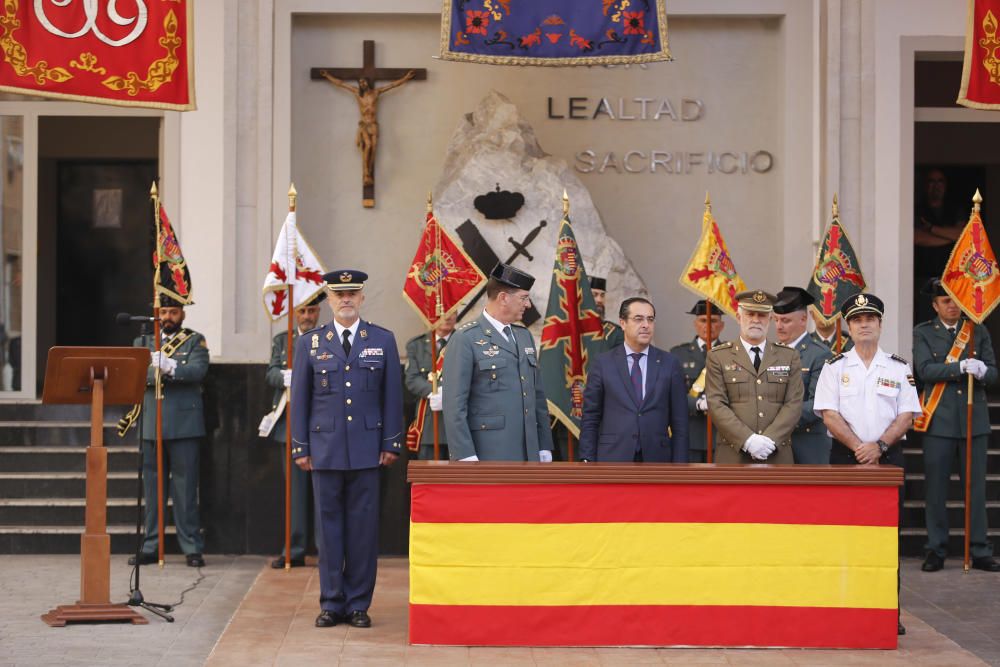 Actos de homenaje a la Guardia Civil por su 173 aniversario.