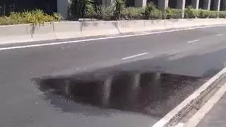 Este viernes se cierra al tráfico un carril de la carretera de San Andrés para reparar una tubería