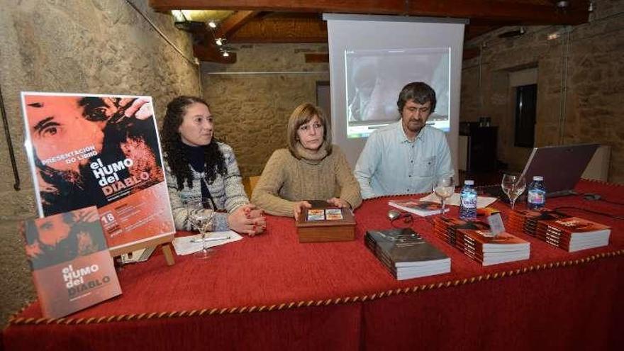 Díaz, Suárez y Salgado, en la presentación del libro. //Gustavo Santos