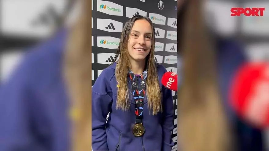 Clara Serrajordi: "Es mi primer título teniendo ficha del primer equipo"