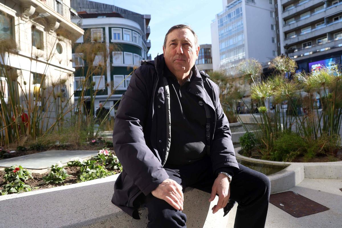 El vilagarciano Xosé Freire es uno de los afectados y miembro de la asociación gallega Asgacop.