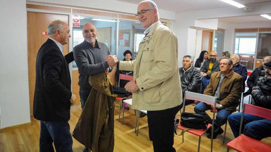 Constitución de la plataforma de apoyo a la candidatura de Pedro Sánchez en la comarca. //Iñaki Abella