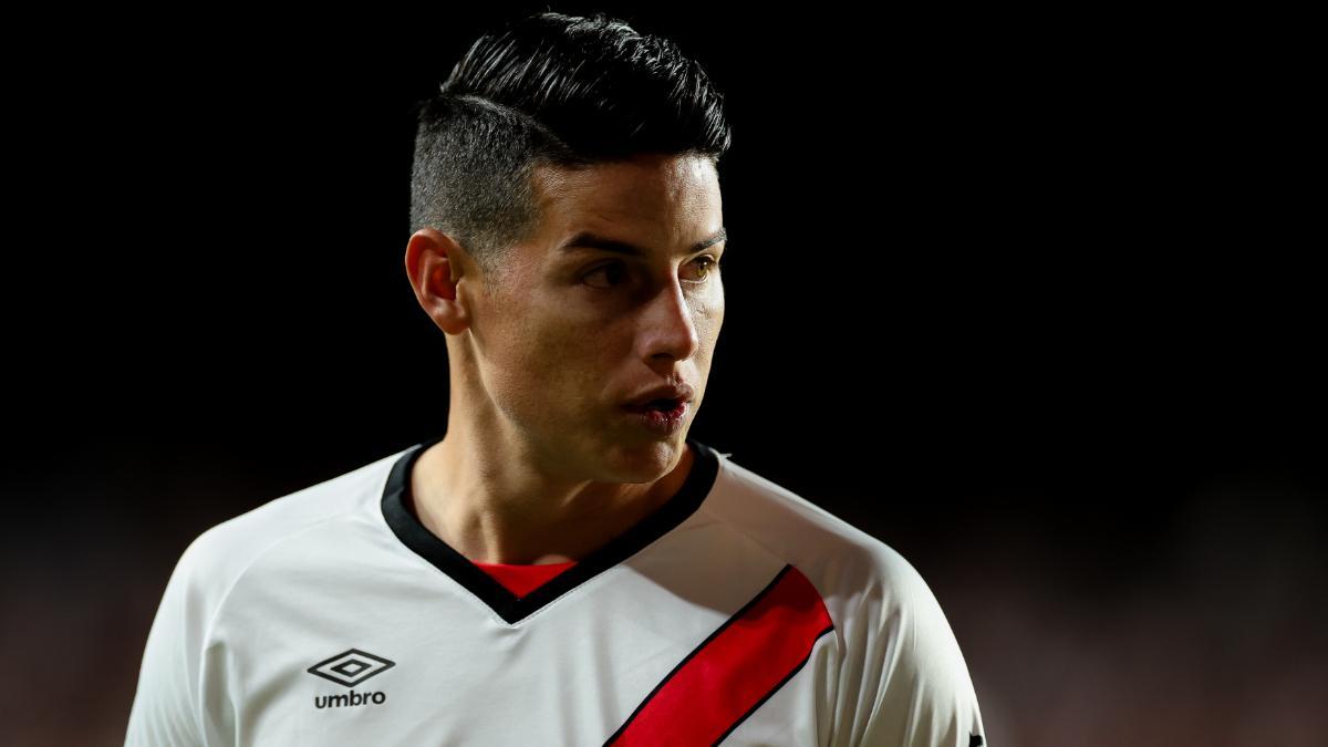 James Rodríguez está pasando de puntillas en el Rayo Vallecano