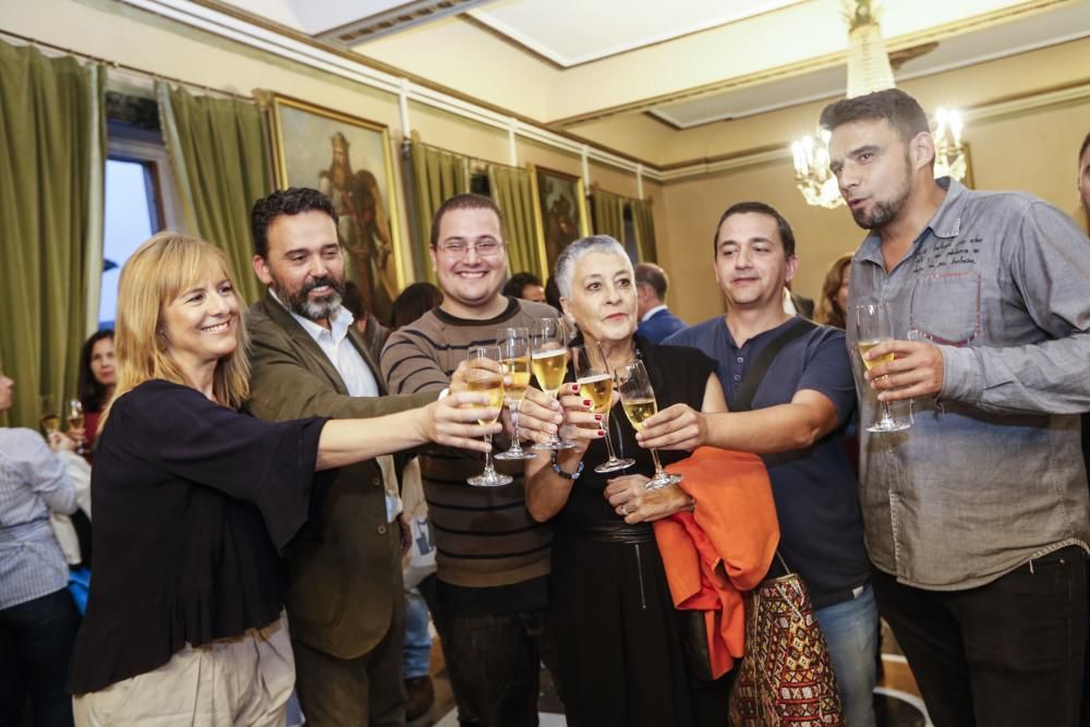 Pregón y chupinazo de las fiestas de San Mateo de Oviedo