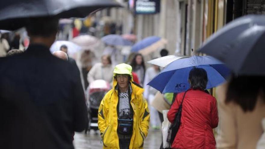 La llegada de una suave borrasca dejará lluvias en A Coruña y Pontevedra