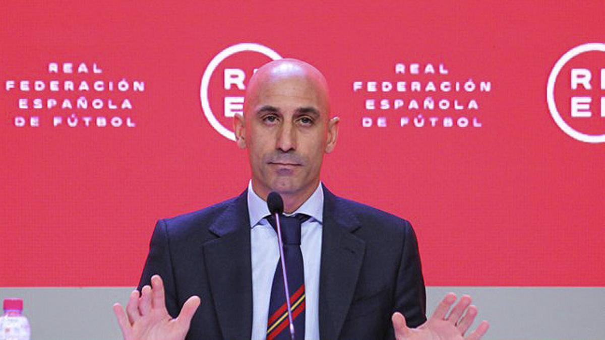 El expresidente de la Real Federación Española de Fútbol (RFEF), Luis Rubiales.