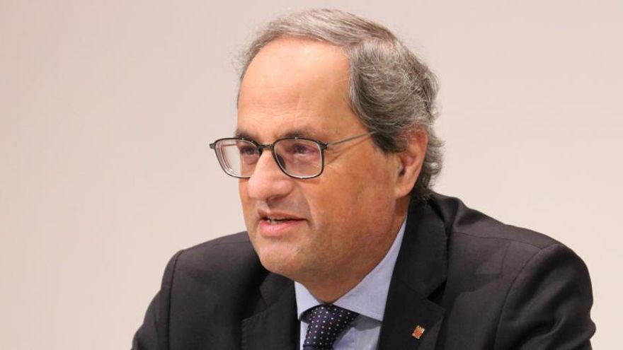 El president, Quim Torra.