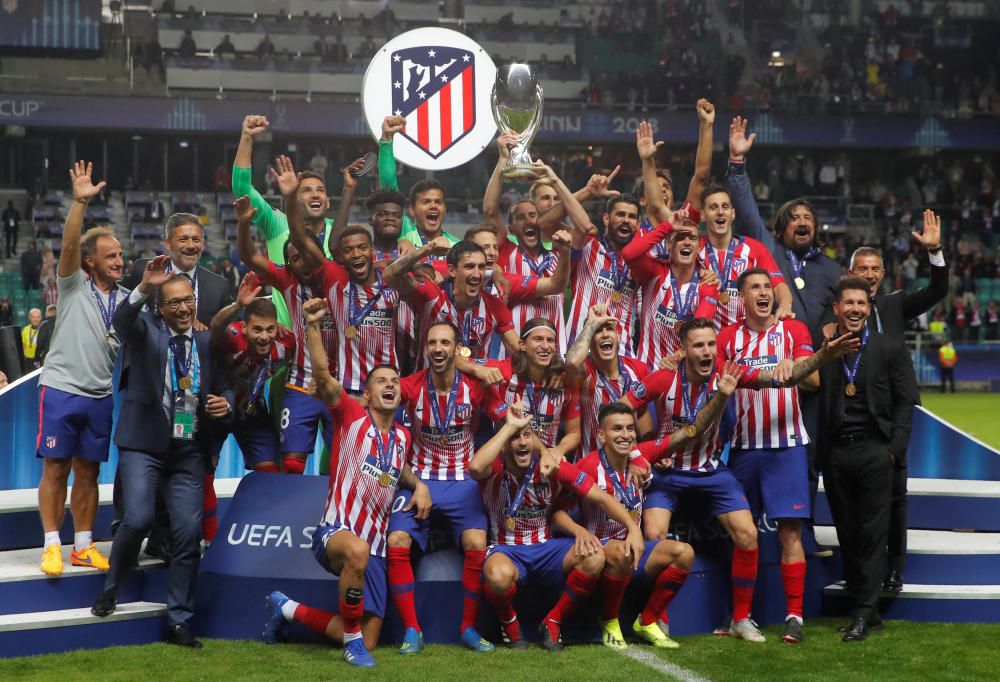 La final de Supercopa Madrid-Atlético, en imágenes