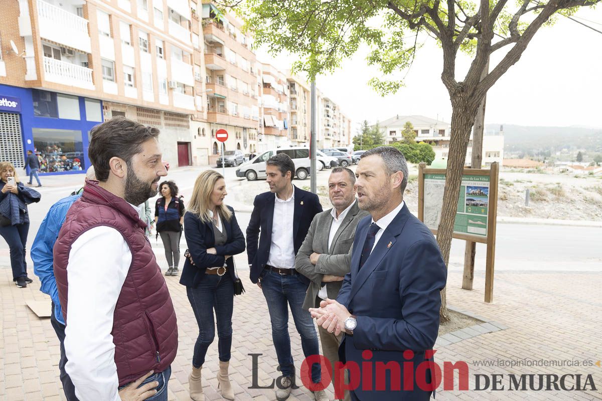 Las Fiestas de Yecla y peregrinos de Lorca llegan a Caravaca