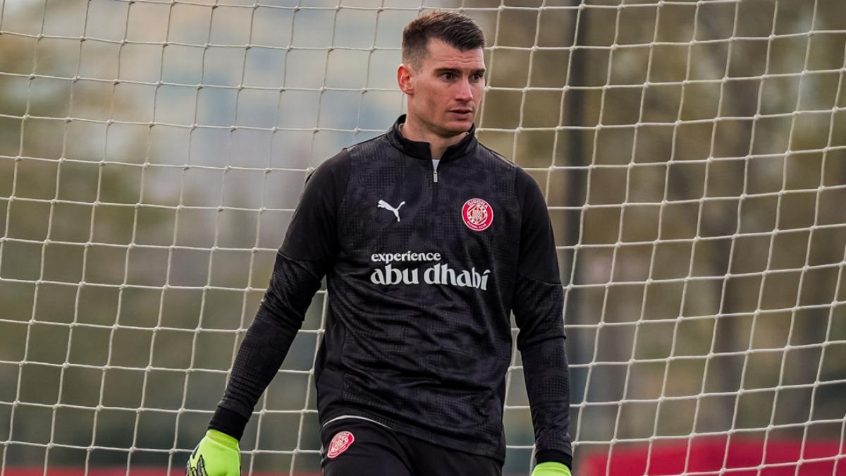 Livakovic deja el Girona sin haber disputado un solo minuto