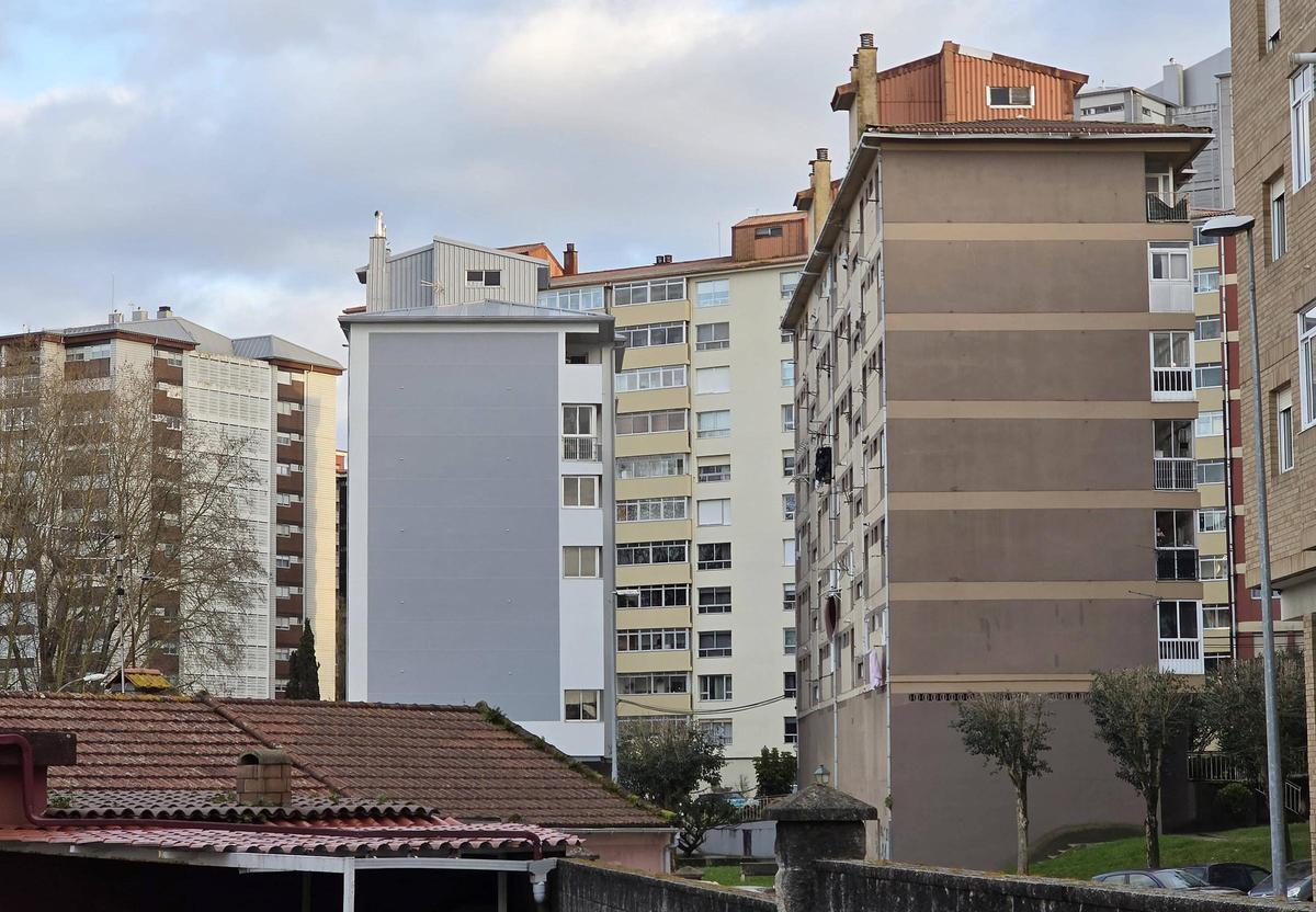 Edificios en Vigo.