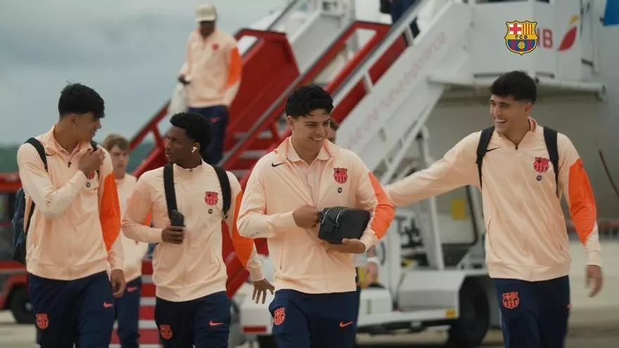 El Barça campeón ya está en Vitoria… y Pedri enloquece a la afición
