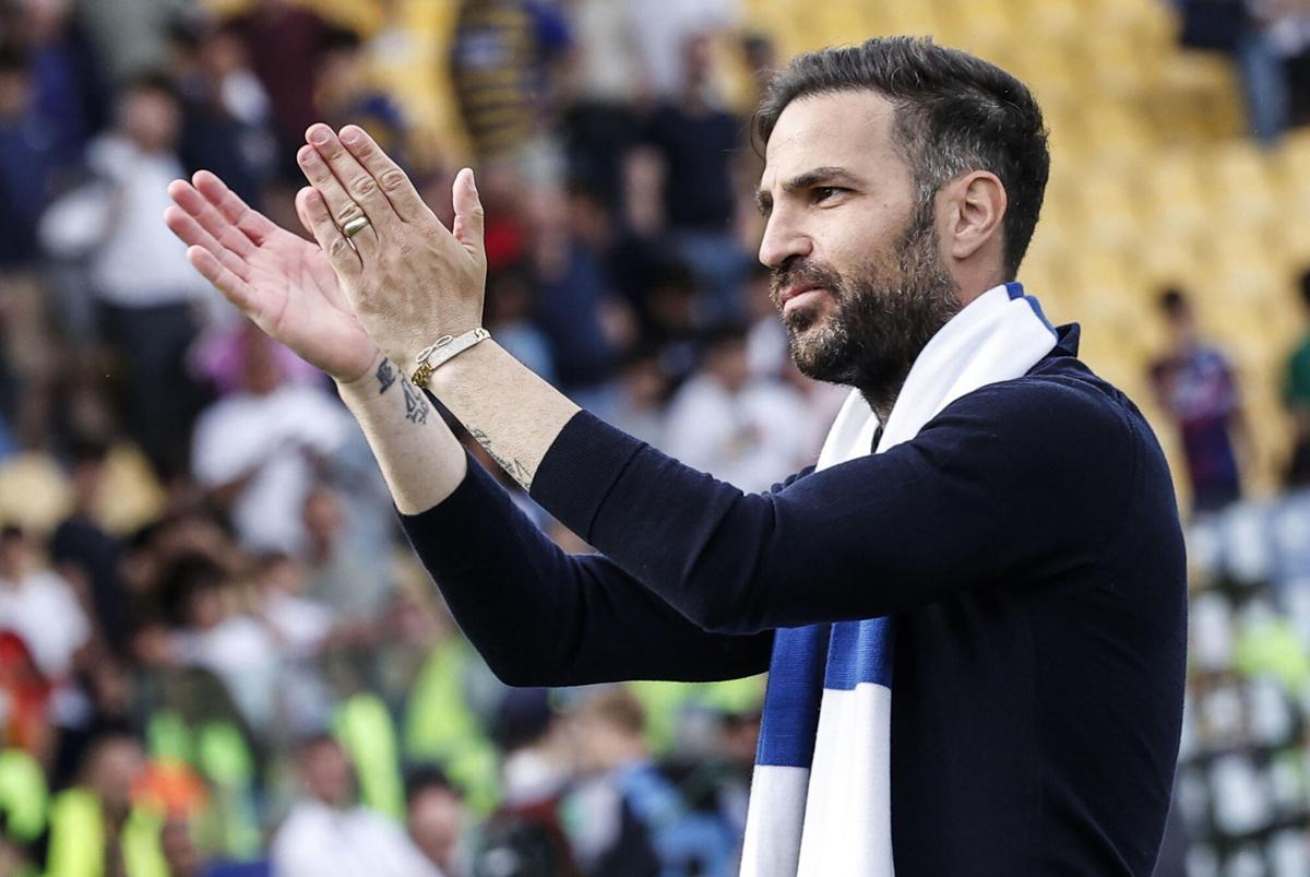 Cesc Fàbregas, técnico del Como 1907.