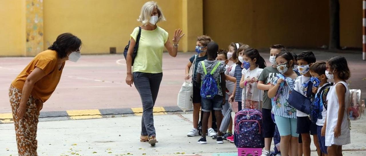 Vuelta al cole en València hoy