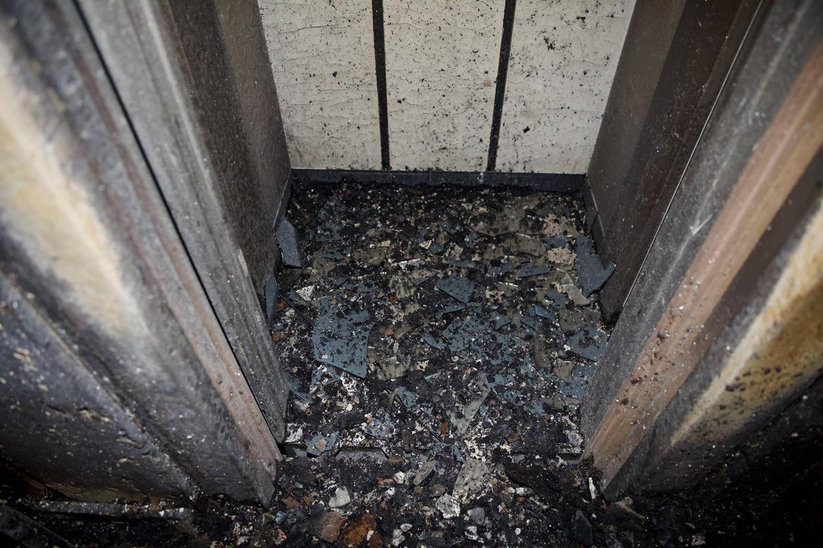 Un incendio en un portal deja siete heridos por inhalación de humo en ...