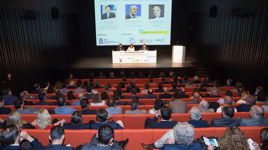 Una imagen de la jornada empresarial sobre construcción celebrada ayer en Málaga.