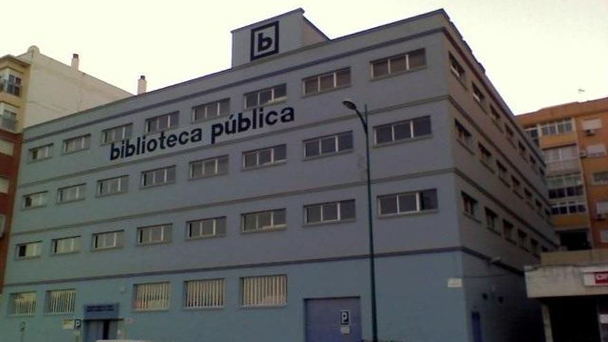 Biblioteca Provincial de Málaga, en la avenida de Europa de la capital.