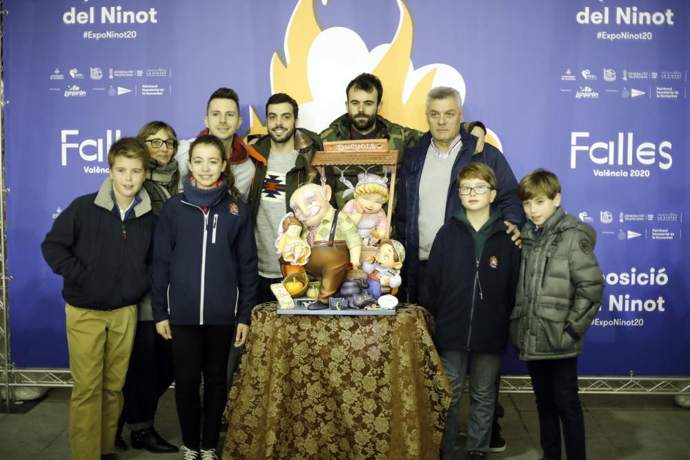 Primera jornada de entrega de ninots de las Fallas 2020