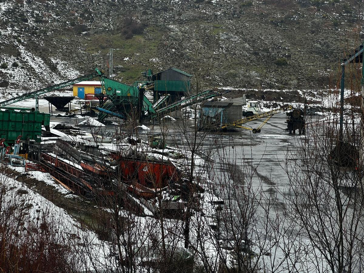 Instalaciones de Chus Mirantes en La Magdalena (León).