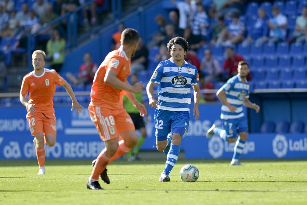 El Dépor le gana al Oviedo sobre la hora